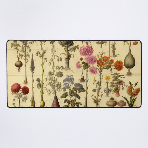 Item preview, Old Plant Drawings of Horticulture and Botany  designed and sold by BrandonArtWorld.
