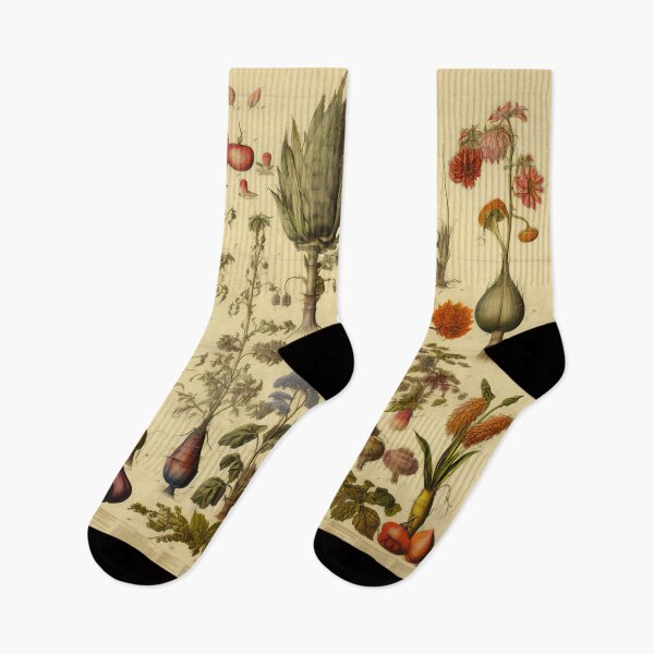 Item preview, Old Plant Drawings of Horticulture and Botany  designed and sold by BrandonArtWorld.