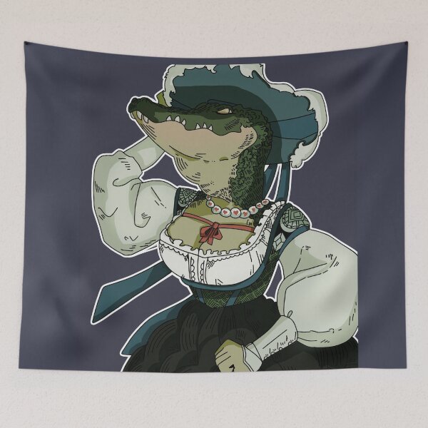 Item preview, Crocodile lady designed and sold by GiezaDesign.