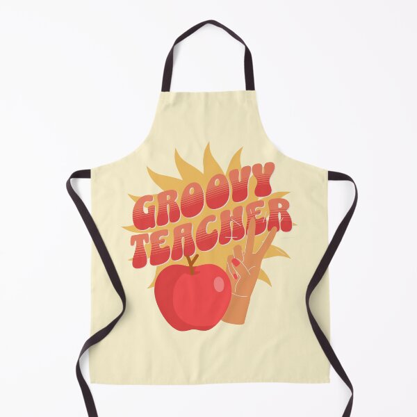 Item preview, Groovy Teacher. Fun school graphic designed and sold by PMCreative.