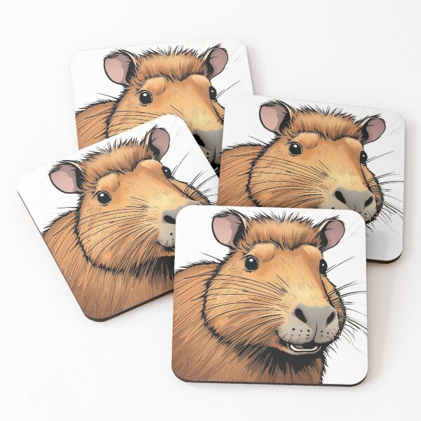 Item preview, Capybara is my spirit animal designed and sold by Len-adeu.