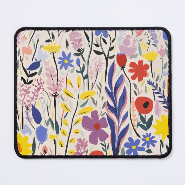 Item preview, Wildflower Whimsical Colourful Print designed and sold by meggydesigns.