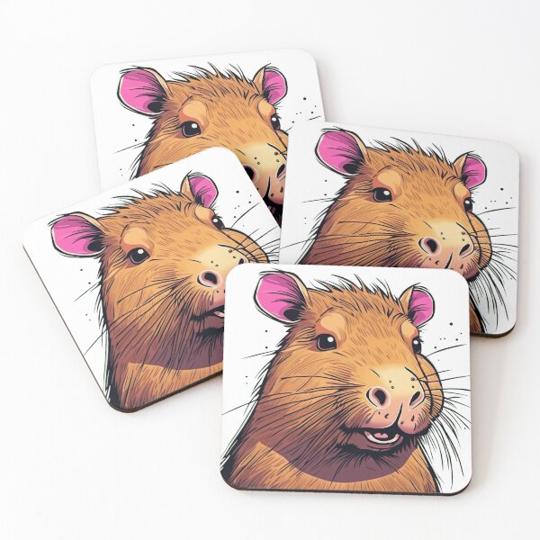 Item preview, Capybara is my spirit animal designed and sold by Len-adeu.