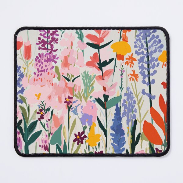 Item preview, Colourful Print Whimsical Wildflower designed and sold by meggydesigns.