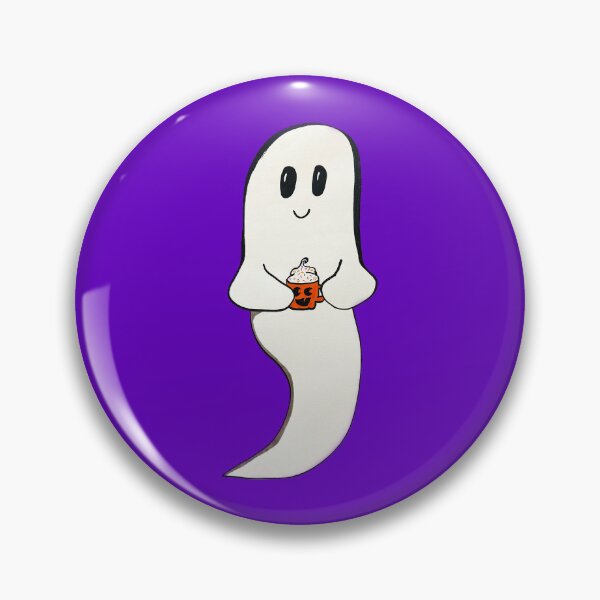 Item preview, Cozy Cocoa Ghostie - Purple designed and sold by HappyHauntings2.