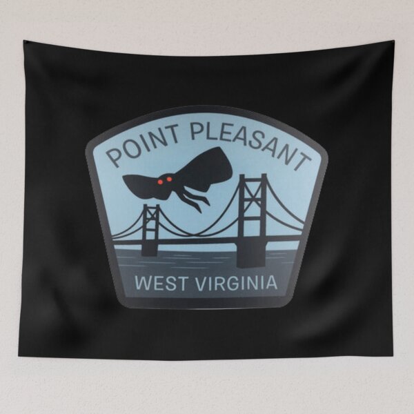Item preview, Point Pleasant  West Virginia Mothman Patch Logo designed and sold by inb4.