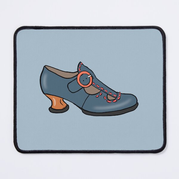 Item preview, Fluevog Enthusiast Shoe Blue designed and sold by anne m bray.