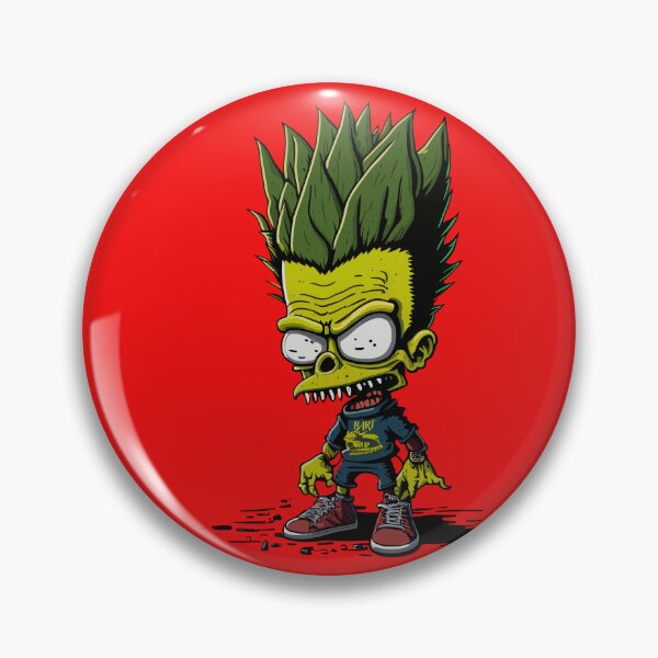 Item preview, Fuera del mundo: Alien Bart Simpson designed and sold by bennasener.