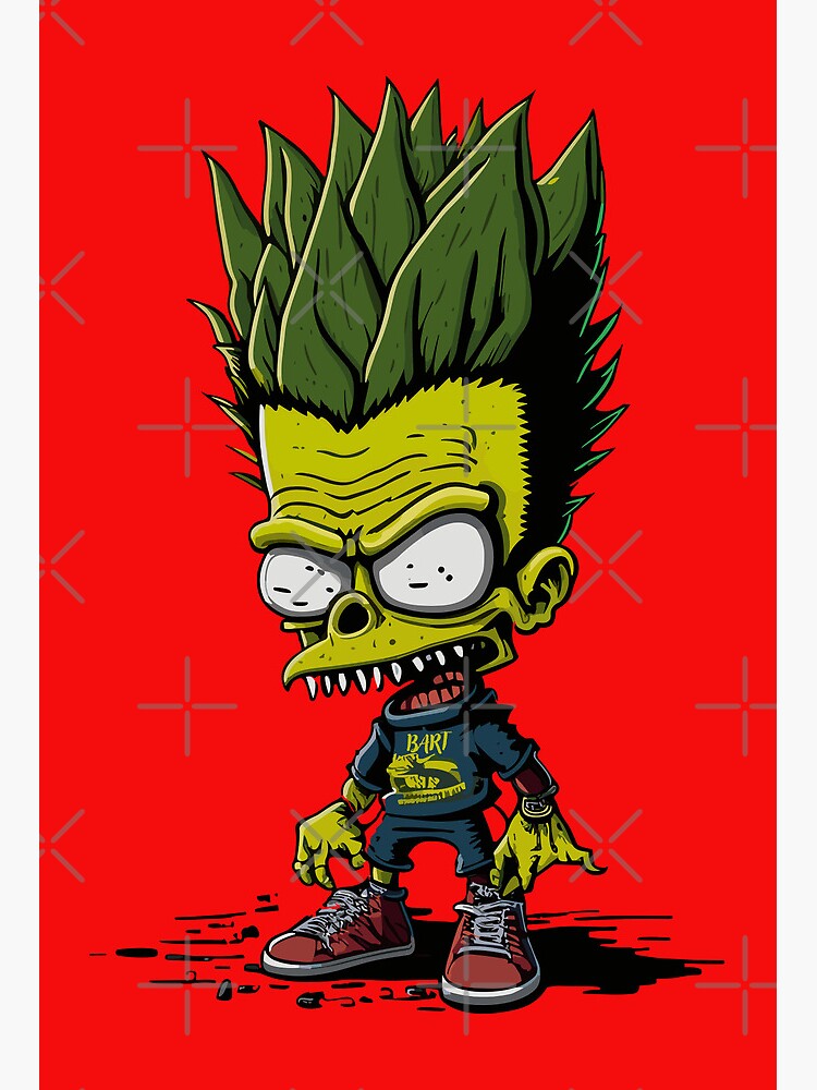 COMO DIBUJAR A BART SIMPSON SUPER FÁCIL 