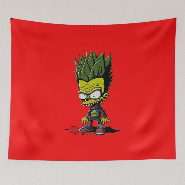 Item preview, Out of  World: Alien Bart Simpson designed and sold by bennasener.
