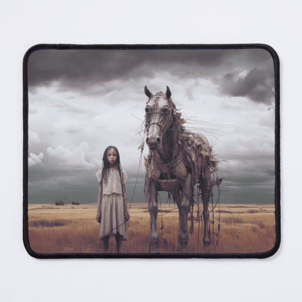 Item preview, Young Martian Child w Practice Horse designed and sold by Peter LOPEZ.