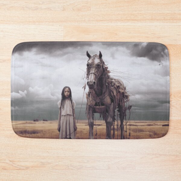 Item preview, Young Martian Child w Practice Horse designed and sold by Peter LOPEZ.
