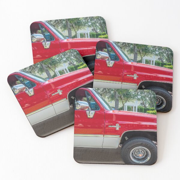 Item preview, 1984 Red Chevrolet C10 Silverado Pick Up Truck X111 designed and sold by RichFrancoCars.