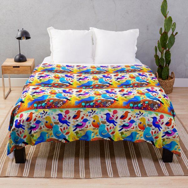 Item preview, Colorful cheerful birds. designed and sold by Natalia-Vlad.