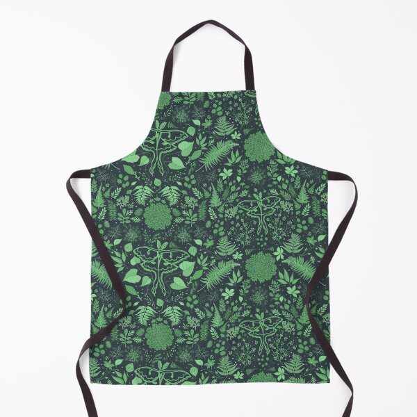 Item preview, The Leafy Landscape of the Luminous Luna Moth designed and sold by IrishVikingDesigns.