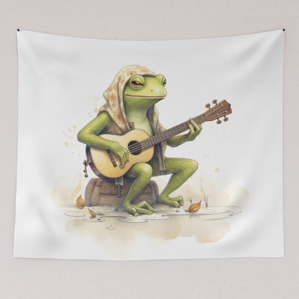 Item preview, bohemian frog designed and sold by Quijote-.