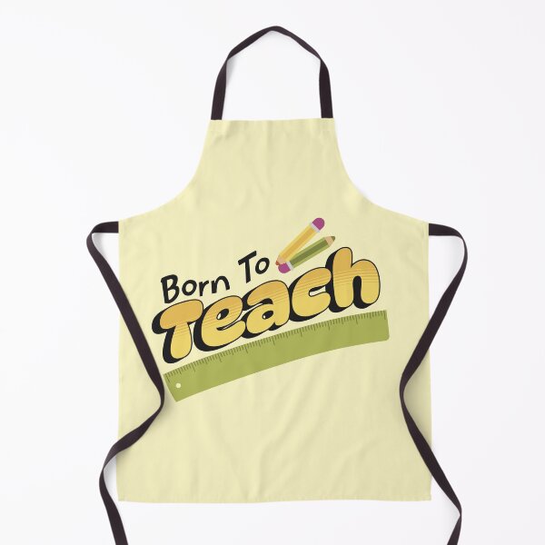Item preview, Born To Teach. Fun school graphic for teachers designed and sold by PMCreative.