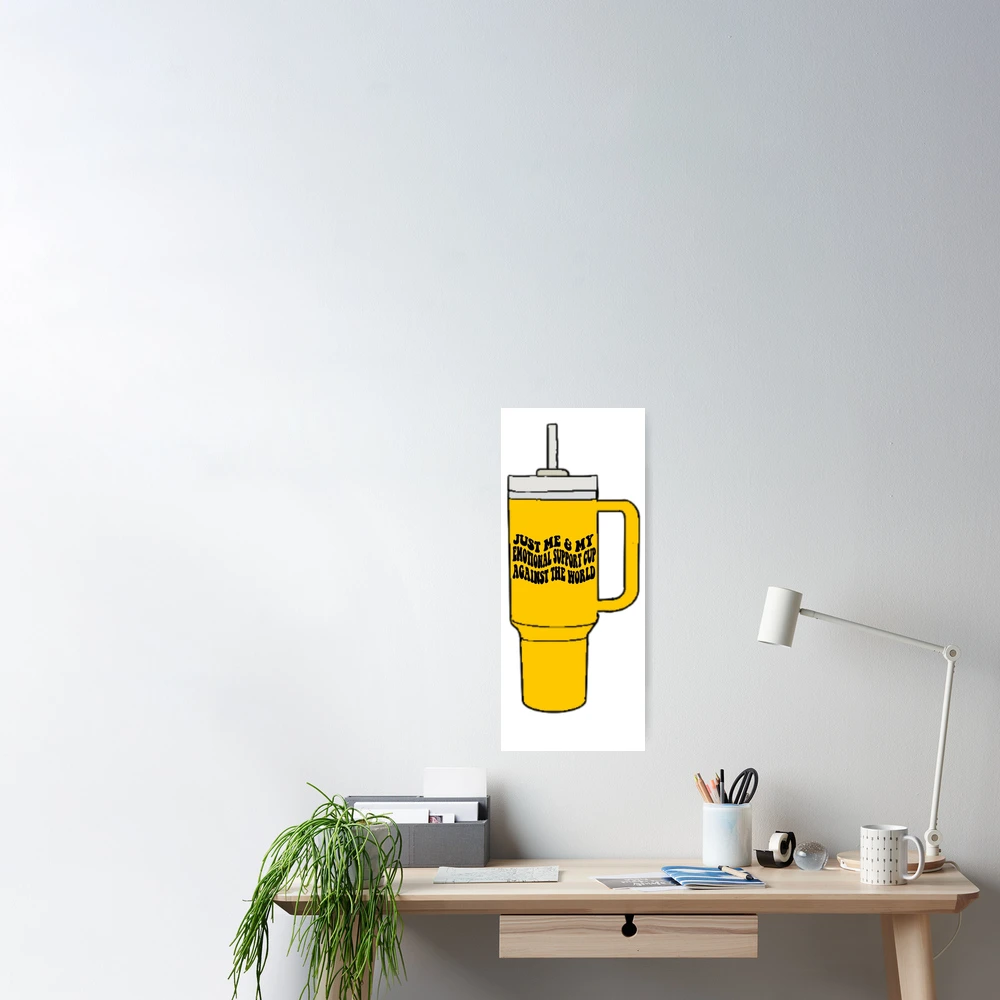 emotional support cup (Stanley yellow) | Pin