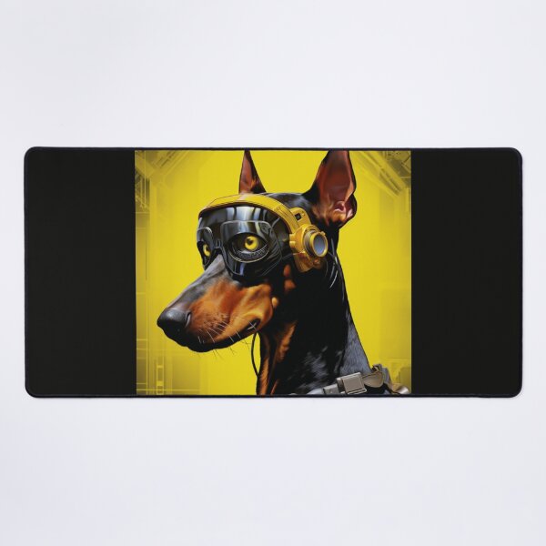 Item preview, Natural Ear Doberman in sc fi vision designed and sold by Filmharmony.