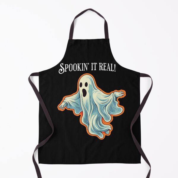 Item preview, "Spookin' it Real!" Ghost (Spookin' it Real is printed in white) designed and sold by Bliss Road Studios.