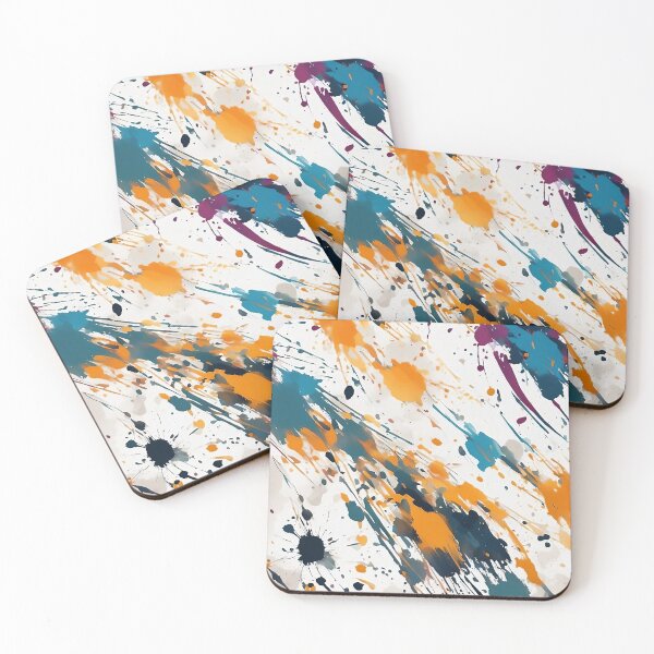 Item preview, AI generated, colors splash designed and sold by Woodoartdesign.