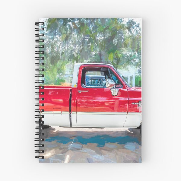 Item preview, 1984 Red Chevrolet C10 Silverado Pick Up Truck X110 designed and sold by RichFrancoCars.
