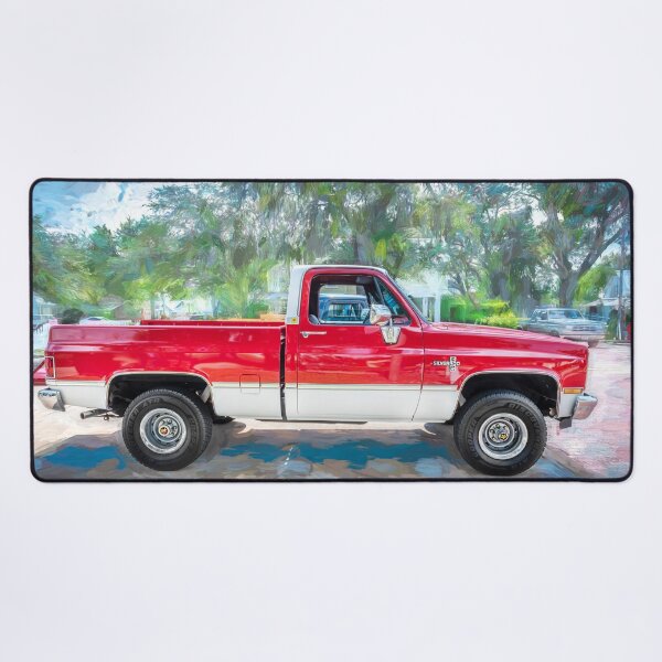 Item preview, 1984 Red Chevrolet C10 Silverado Pick Up Truck X110 designed and sold by RichFrancoCars.