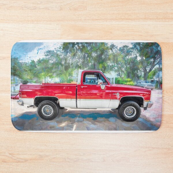 Item preview, 1984 Red Chevrolet C10 Silverado Pick Up Truck X110 designed and sold by RichFrancoCars.