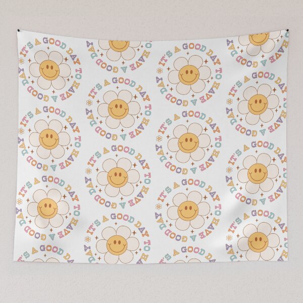 Item preview, Smiley face quote pastel positive quote designed and sold by Mary Hart.