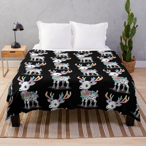Item preview, Undead Rainbow Deer designed and sold by PiggyWonka.