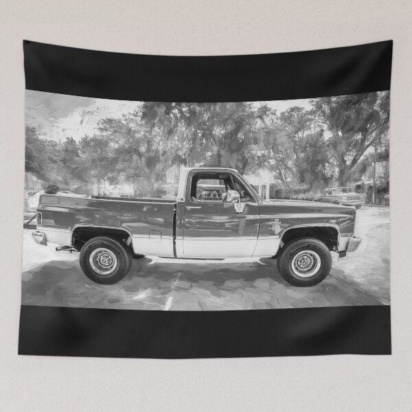 Item preview, 1984 Red Chevrolet C10 Silverado Pick Up Truck X110 designed and sold by RichFrancoCars.