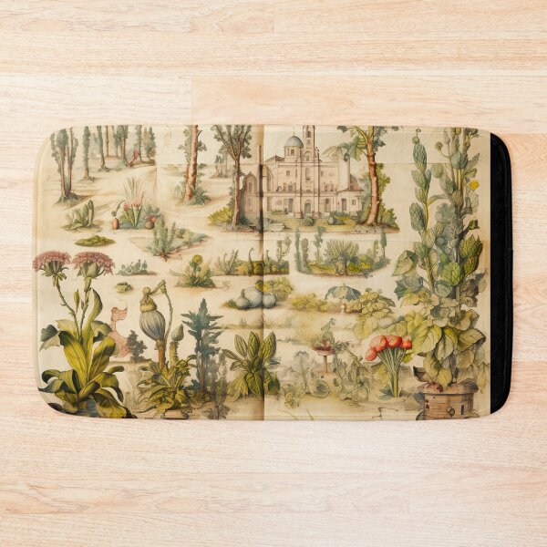 Item preview, Old Plant Drawings of Horticulture and Botany  designed and sold by BrandonArtWorld.