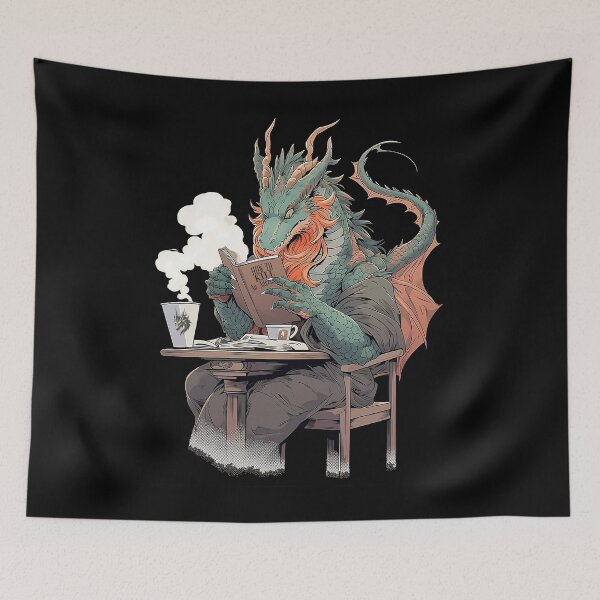 Item preview, Dragon's Day Off: How to kill an adventurer 101! - RPG lovers designed and sold by Zanda-Nerd-Shop.