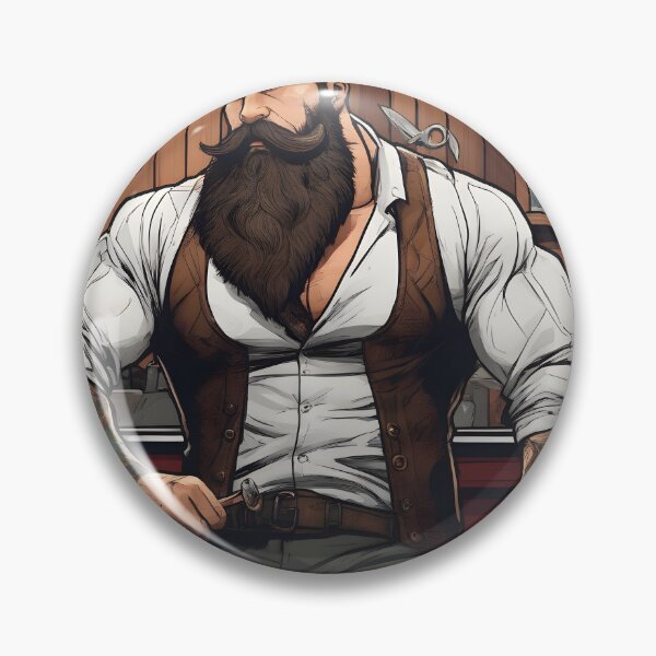 Item preview,  Bearded barber designed and sold by Metaverse8.