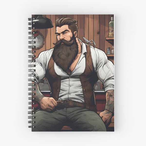 Item preview,  Bearded barber designed and sold by Metaverse8.