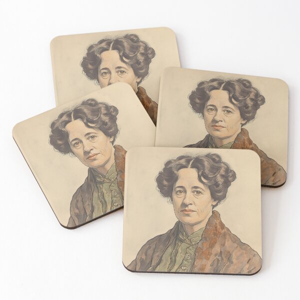 Item preview, Hannah Arendt drawing designed and sold by ComicsFactory.