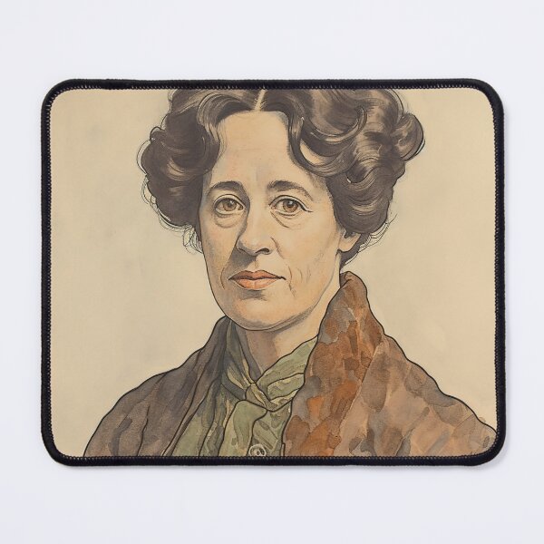 Item preview, Hannah Arendt drawing designed and sold by ComicsFactory.