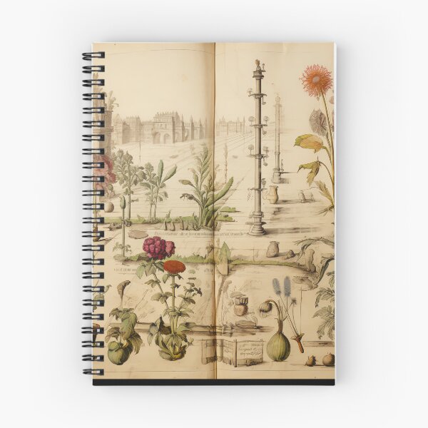 Item preview, Old Plant Drawings of Horticulture and Botany  designed and sold by BrandonArtWorld.