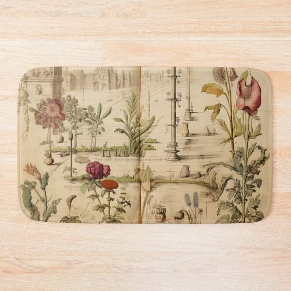 Item preview, Old Plant Drawings of Horticulture and Botany  designed and sold by BrandonArtWorld.