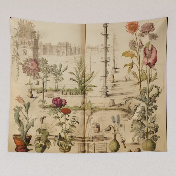 Item preview, Old Plant Drawings of Horticulture and Botany  designed and sold by BrandonArtWorld.