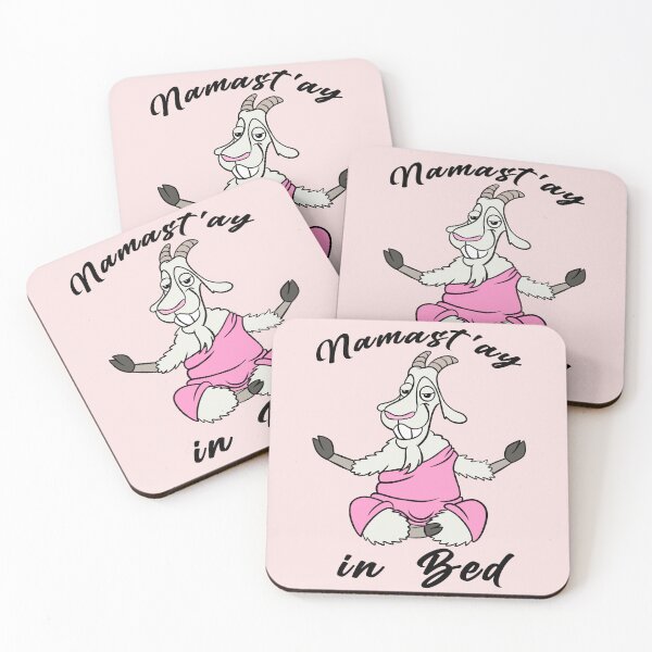 Item preview, Namastay in Bed : goat yoga designed and sold by ImaginarStore.
