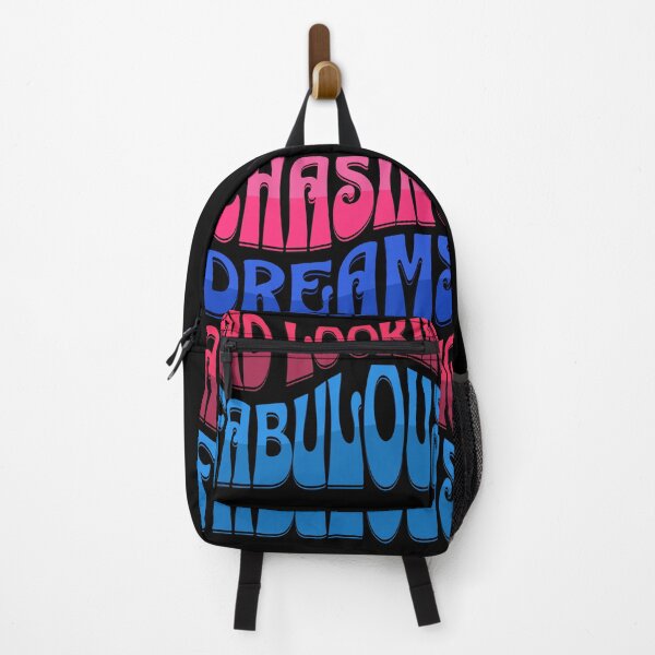 Item preview, Chasing Dreams And Looking Fabulous Vibrant Pink Blue Quote designed and sold by SassyArtistry.