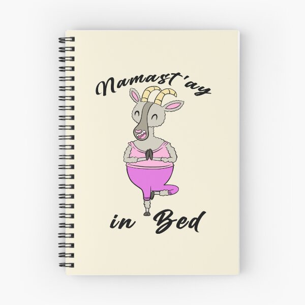 Item preview, Namastay in Bed : goat yoga designed and sold by ImaginarStore.