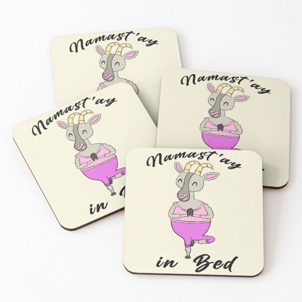 Item preview, Namastay in Bed : goat yoga designed and sold by ImaginarStore.