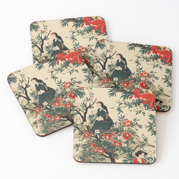 Item preview, Under the apple tree—looking for love under the autumn flowers designed and sold by ignasirus.