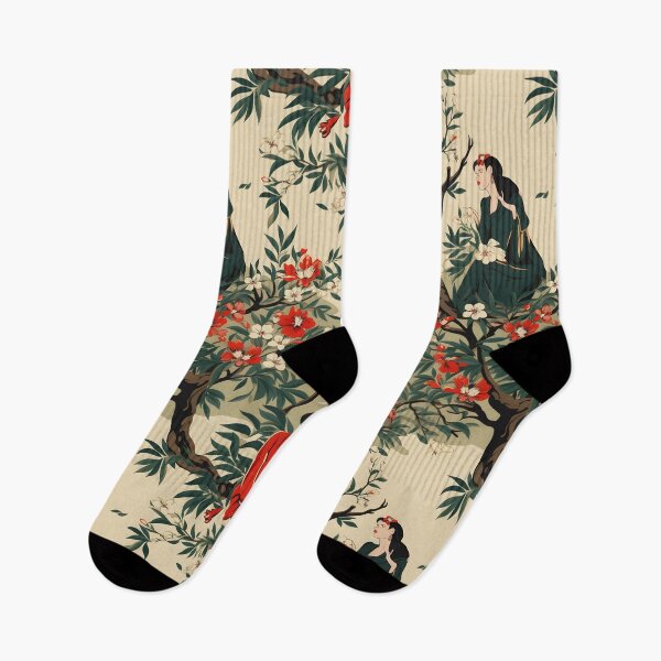 Item preview, Under the apple tree—looking for love under the autumn flowers designed and sold by ignasirus.