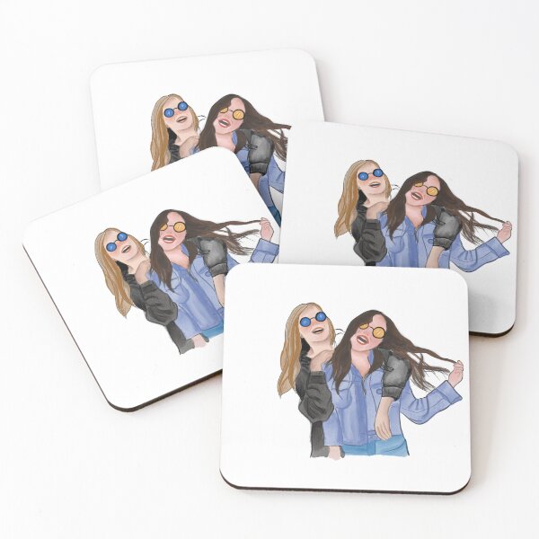 Item preview, Friendship between two girl friends displayed ơn international friendship day designed and sold by Vividgraphite.