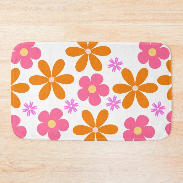 Item preview, Timeless Elegance - Colorful Retro Floral Seamless Pattern | Vintage-Inspired Art designed and sold by OrangeMG.