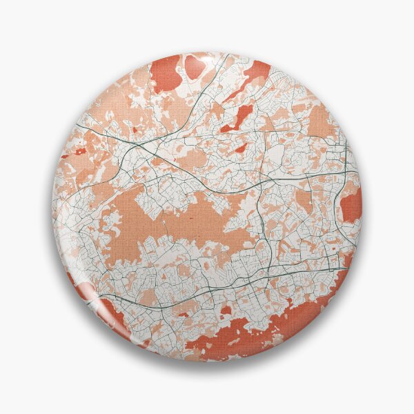 Item preview, Espoo City Map of Uusimaa, Finland - Bohemian designed and sold by deMAP.