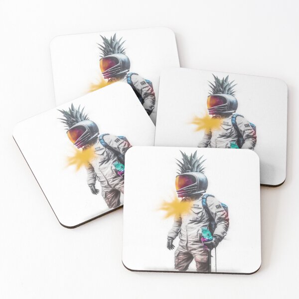 Item preview, Pineapple Spaceman Street Artist AI Generated designed and sold by And-So.